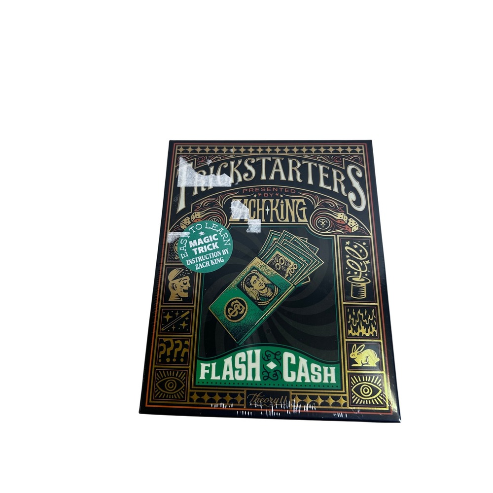 Theory11 Trickstarters Flash Cash Magic Trick Zach King OS Black Green Kids